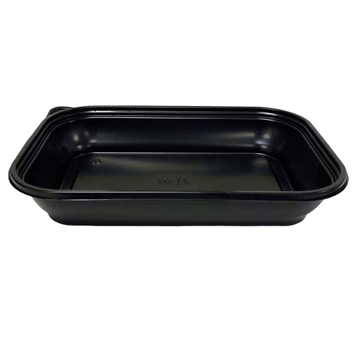 Thermosource Tooling Take-Out Container Base 10X7X1.75 IN PP Black 400/Case
