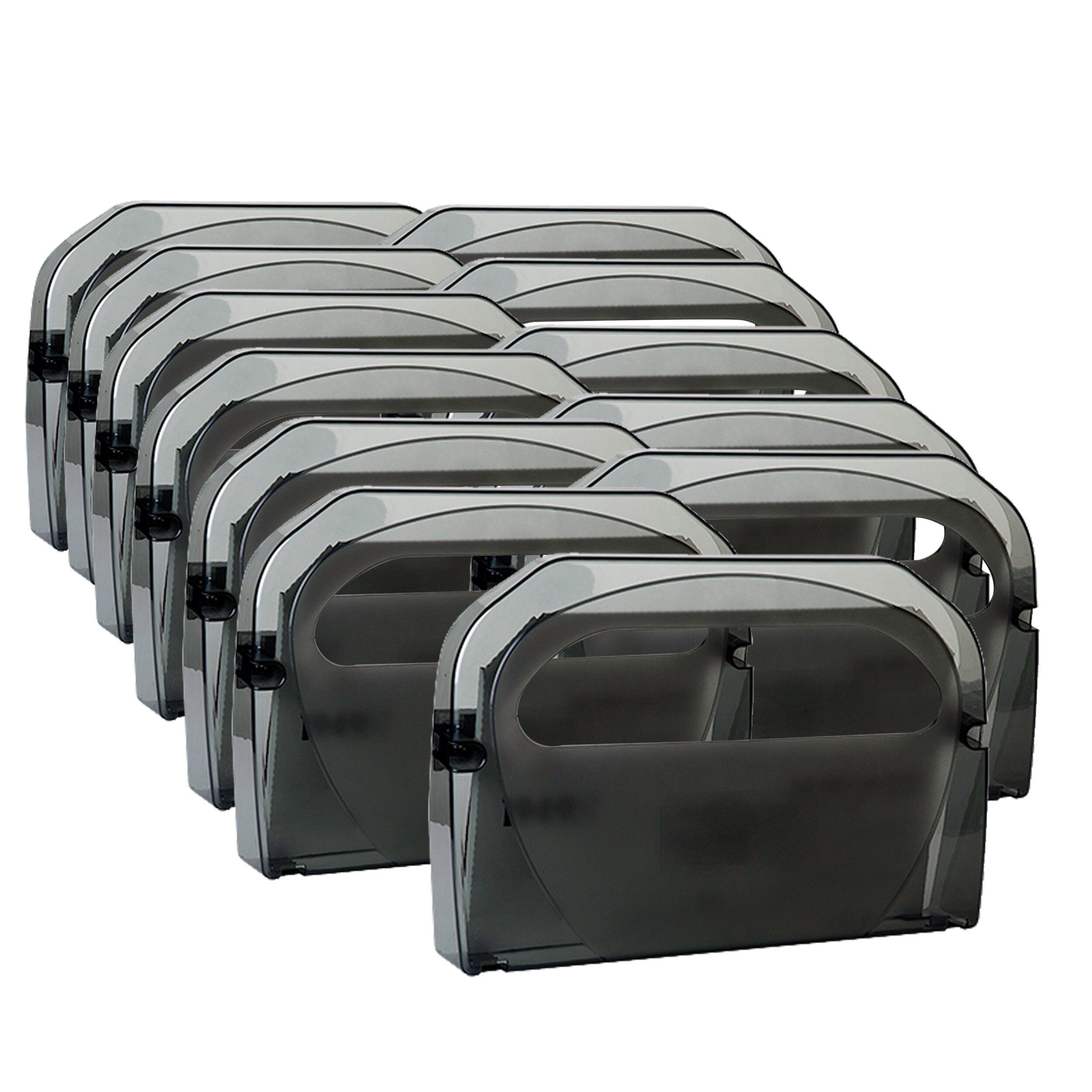 Tork Silhouette® Toilet Seat Cover Dispenser V1 3.125X16X11.5 IN Plastic Smoke 1/2 Fold 1 Count/Pack 12 Packs/Case