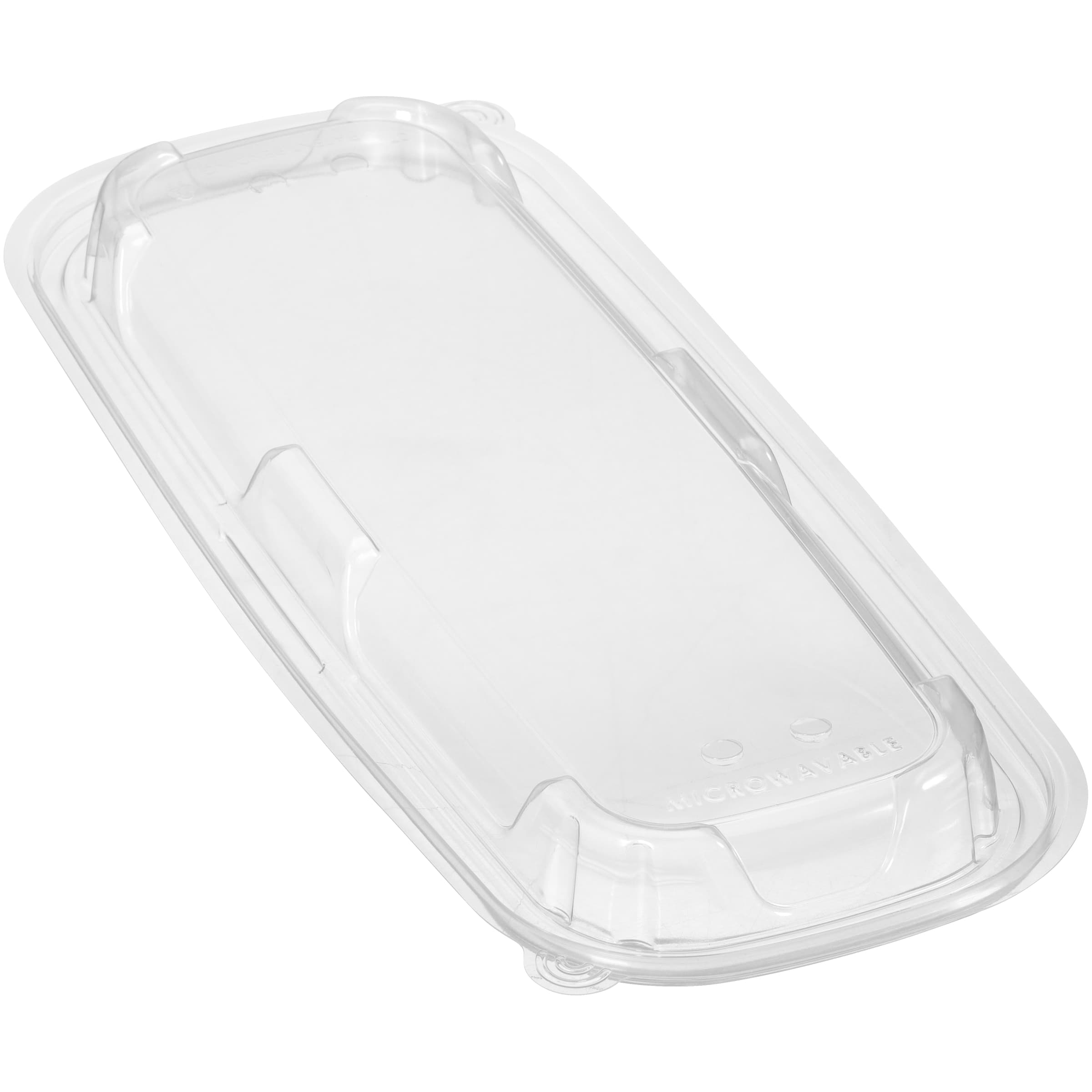 Lid Dome 15.1X6.2X1.18 IN PP Clear Rectangle For Container 180/Case