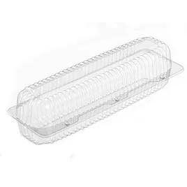 Polar Pak® Hoagie & Sub Take-Out Container Hinged With Dome Lid 17X6 IN OPS Clear 100/Case