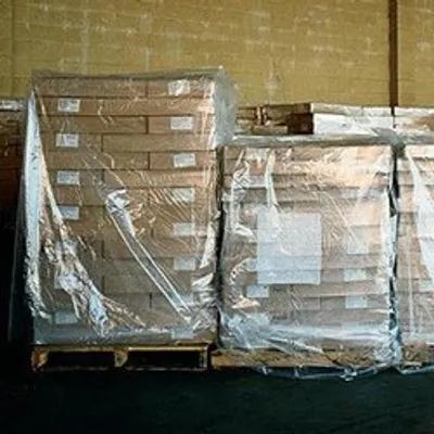 Pallet Cover 54X46X100 IN Clear Plastic 2MIL 85/Roll