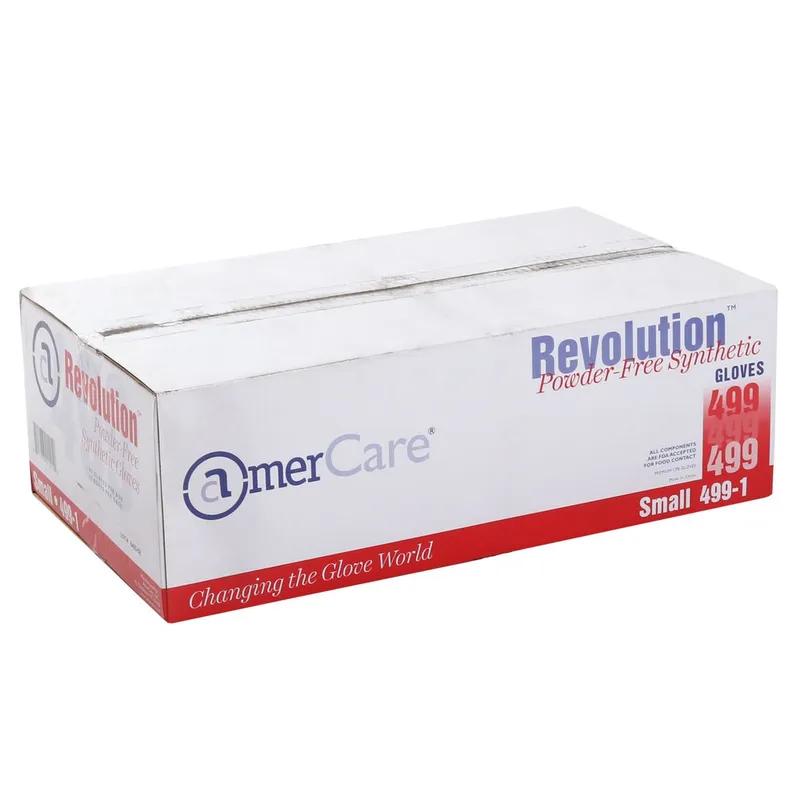 General Purpose Gloves Medium (MED) Blue Vinyl Powder-Free 100 Count/Pack 10 Packs/Case 1000 Count/Case