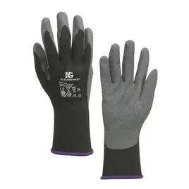 KleenGuard Gloves Extra Large (XL) Size 10 Gray Black Foam 12/Pack