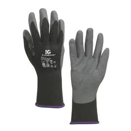 KleenGuard Gloves XXL Gray Black Latex Foam 12 Count/Bag 5 Bags/Case