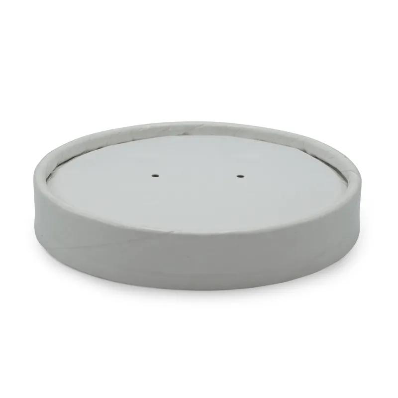 Victoria Bay Lid Flat Paperboard White For 6-8-10-12-16 OZ Tall Container Unhinged 1000/Case