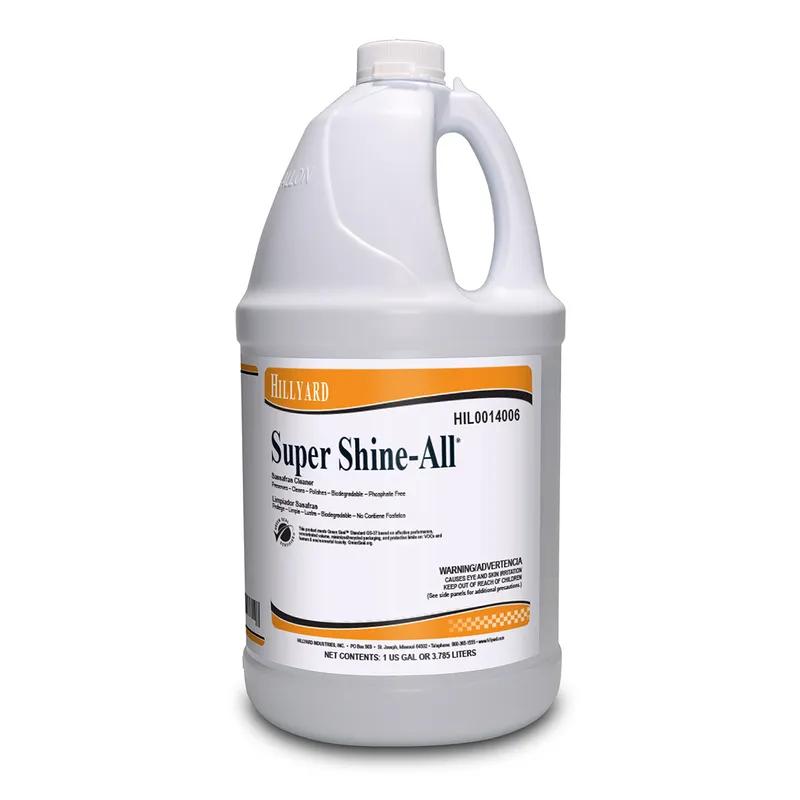 Super Shine-All® Sassafras Floor Cleaner 1 GAL Neutral Liquid 4/Case