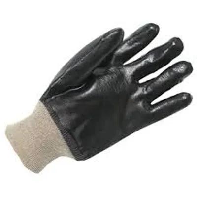 Gloves Black Economy Coated PVC 1/Pair