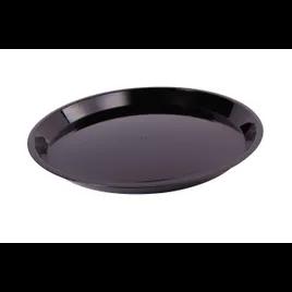 RediServ PartyPak Serving Tray Base 12X1 IN PS Black Round 25/Case
