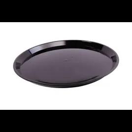RediServ PartyPak Serving Tray Base 16X1 IN PS Black Round 25/Case
