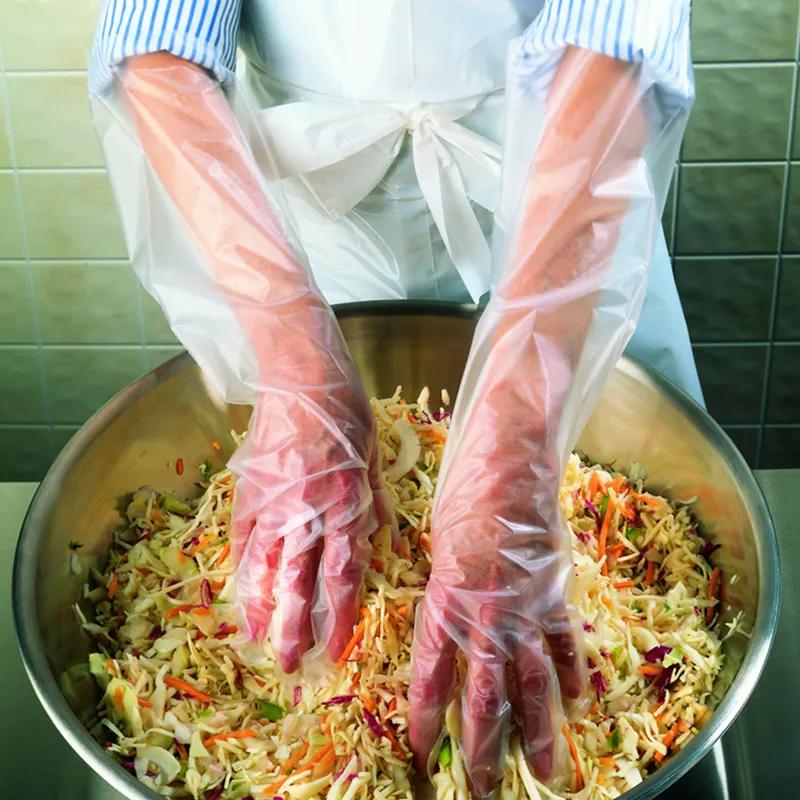 Gloves OS PE Elbow-Length 250/Case