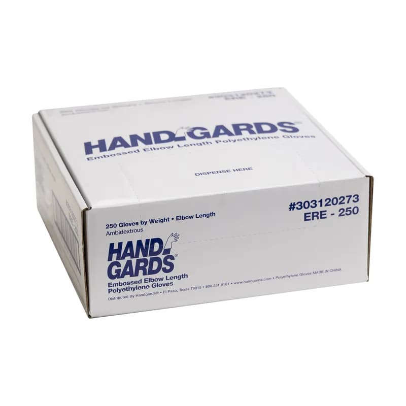 Gloves OS PE Elbow-Length 250/Case