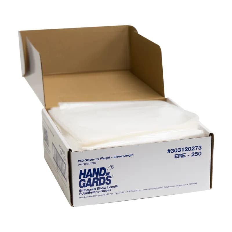 Gloves OS PE Elbow-Length 250/Case