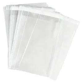 Bag 7X3X15 IN 7 LB Cellophane Clear Square With Angle Seal Crimp Seal Closure 1000/Case