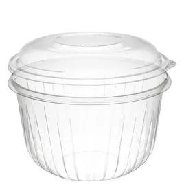 Dart® PresentaBowls® Bowl & Lid Combo With Dome Lid 64 OZ OPS Clear Round Unhinged 126/Case