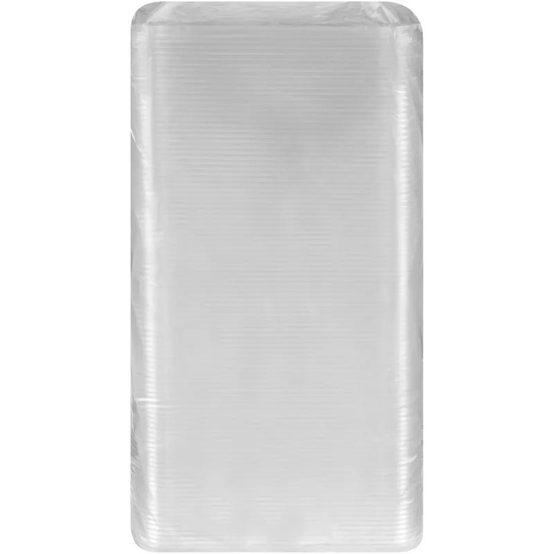 Lid Flat 7X12.9X0.07 IN PET Clear Rectangle For 60 OZ Container 200/Case