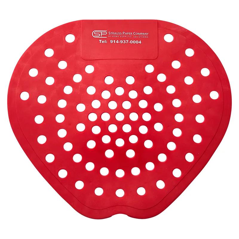 Urinal Screen Cherry Red Vinyl 12/Box