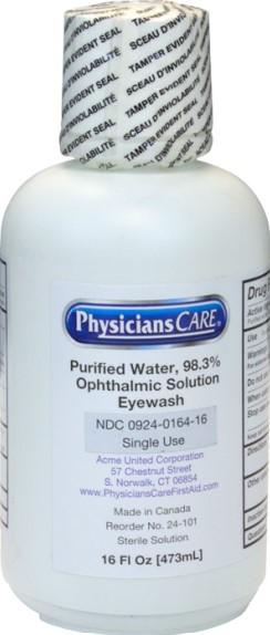 Eye Wash 16 OZ Refill 1/Each