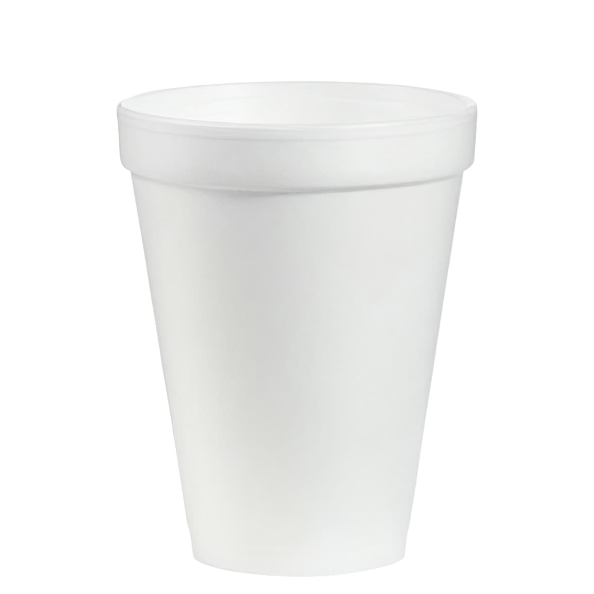 Cup 12 OZ Polystyrene Foam White 1000/Case