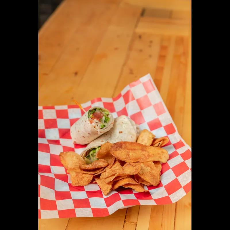 Basket Liner Sheet 12X12 IN Dry Wax Paper Red White Check 2000/Case