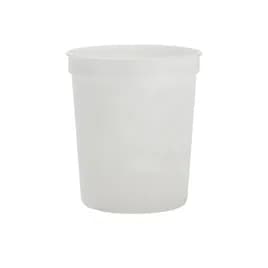 Bucket & Tub Base 32 OZ PP Translucent Round 500/Case