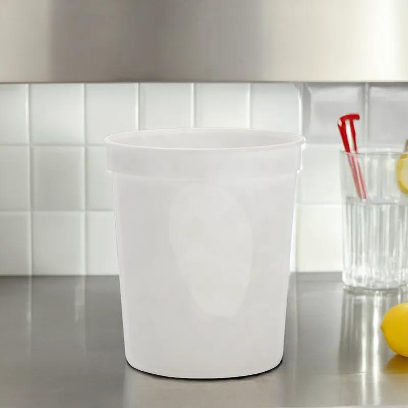 Bucket & Tub Base 32 OZ PP Translucent Round 500/Case