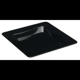 Tiny Temptations Serving Tray 3X3 IN Plastic Black Square 200/Case