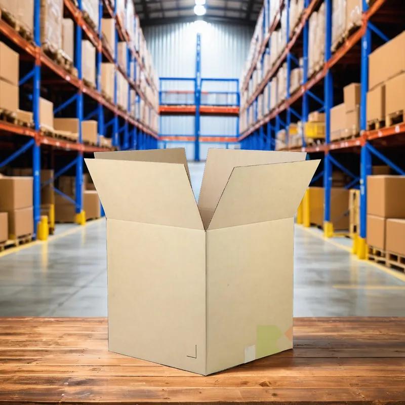 Regular Slotted Container (RSC) 20X20X20 IN Corrugated Cardboard 15/Bundle