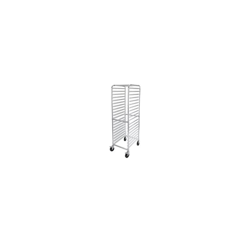 Pan Rack 800 LB 21X26.5X70 IN Aluminum 20 Tier Welded 1/Each