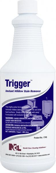TRIGGER™ Mystic (Mild Herbal) Mildew Remover 32 FLOZ RTU Chlorinated 12/Case