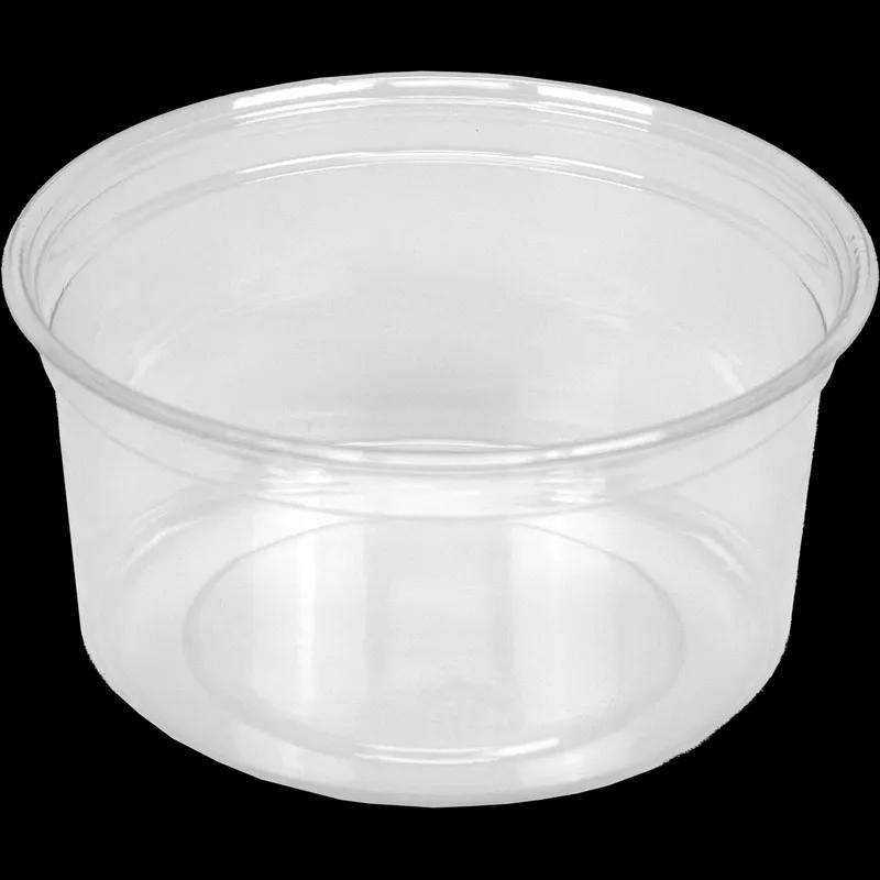 FreshServe® Deli Container Base 12 OZ PET Clear Round 750/Case