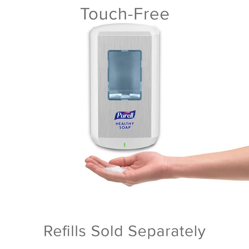 Purell® CS8 Soap Dispenser 1200 mL 3.93X5.79X10.31 IN White Touchless Surface Mount 1/Each