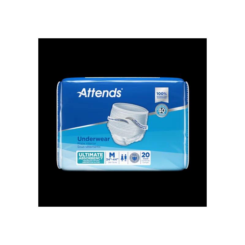 Attends® Underwear Medium (MED) Pull Up 80/Case