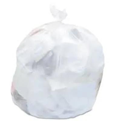 Can Liner 24X33 IN Natural HDPE 12MIC 25 Count/Pack 20 Packs/Case 500 Count/Case