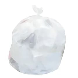 Can Liner 24X33 IN Natural HDPE 12MIC Roll 25 Count/Pack 20 Packs/Case 500 Count/Case