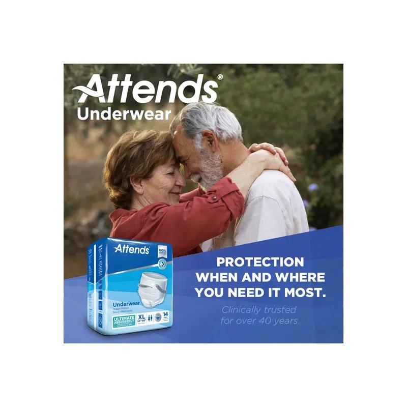 Attends® Underwear XL Pull Up 4/Case