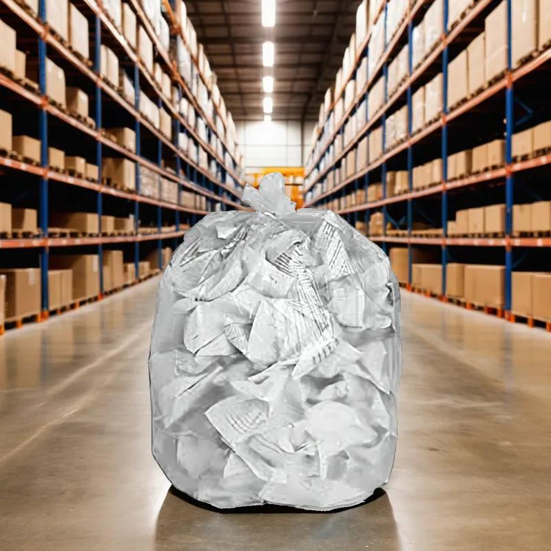 Big City® Can Liner 33X39 IN Clear LLDPE 1.5MIL Roll 25 Count/Pack 5 Packs/Case 125 Count/Case