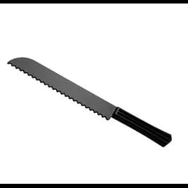 Knife 12 IN Plastic Black Serrated 48/Case