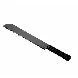 Knife 12 IN Plastic Black Serrated 48/Case