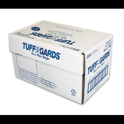 Tuffgards® Bun Pan Freezer Bag 27X37 IN 80 QT HDPE Clear With Ties 200/Case