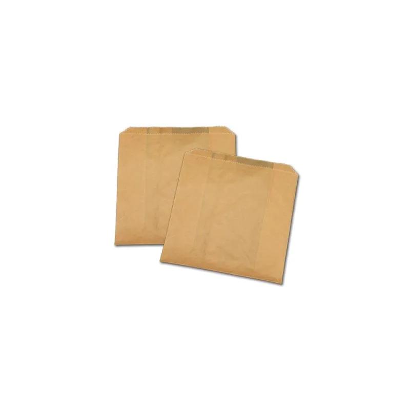 Looking Natural® Sandwich Bag 6X0.75X6.75 IN Paper Kraft Grease Resistant Gusset 1000/Case