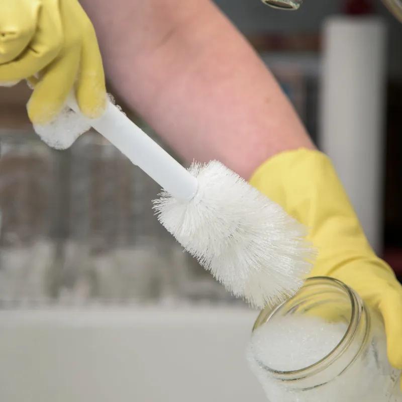 Sparta® Bottle Brush 12 IN 1 PT Plastic White 1/Each