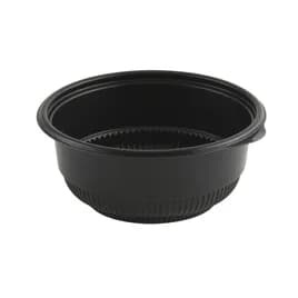 Incredi-Bowls® Bowl 20 OZ PP Black Round Microwave Safe 252/Case