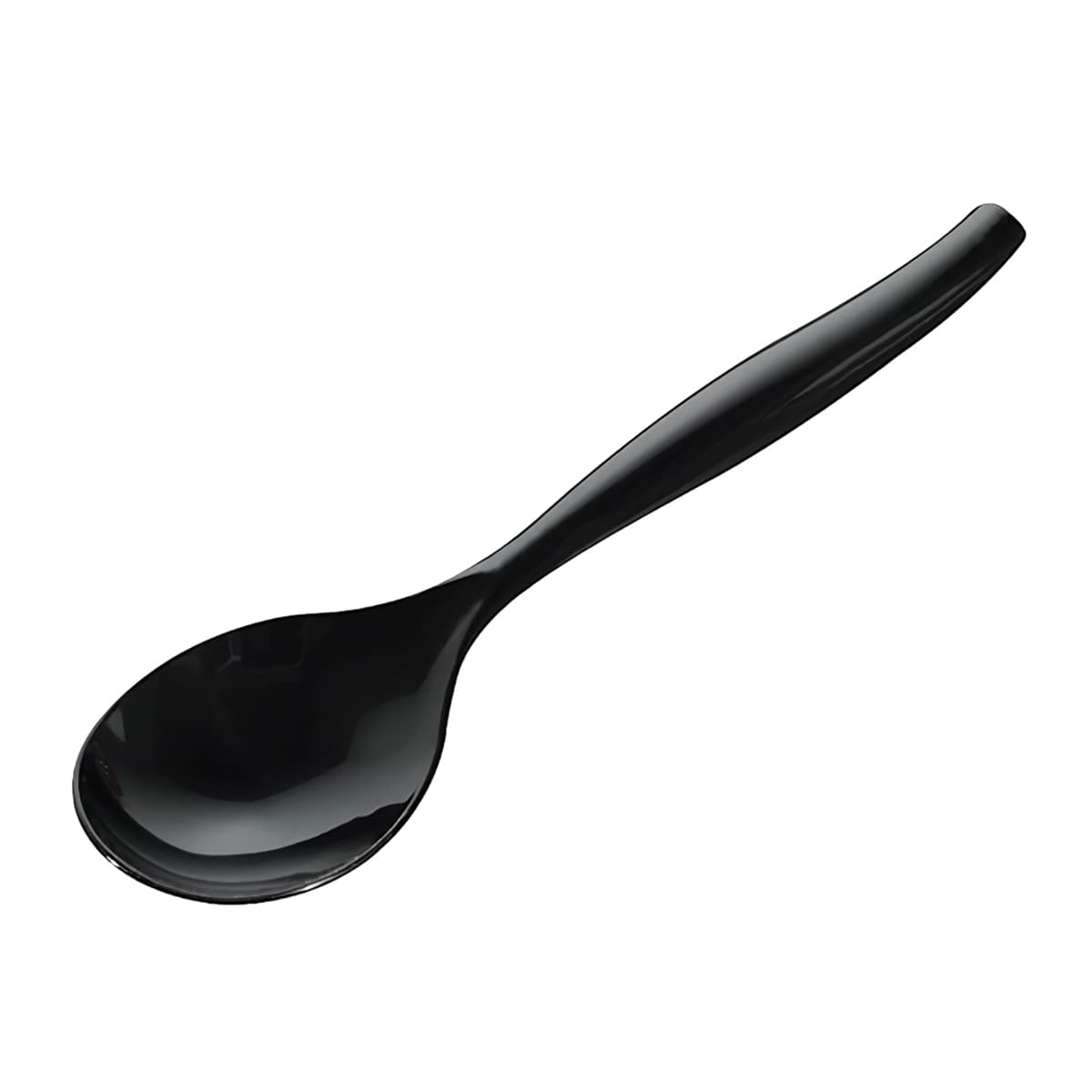 Serving Spoon Plastic Black 144/Case