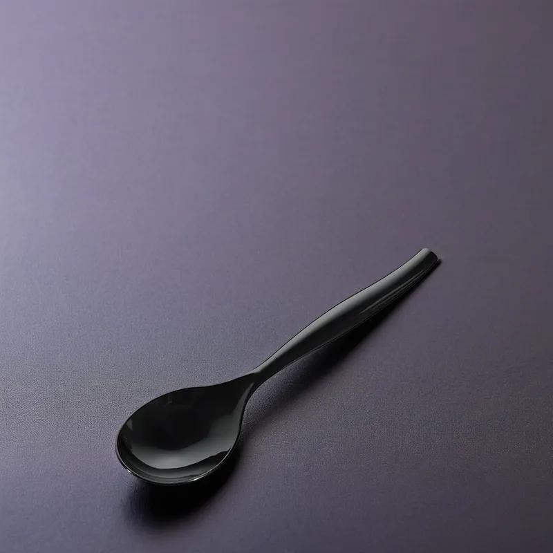 Serving Spoon Plastic Black 144/Case