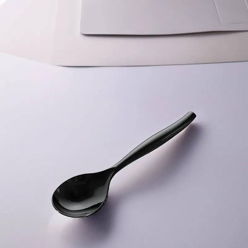 Serving Spoon Plastic Black 144/Case