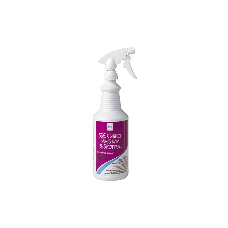 SSE Carpet Prespray & Spotter® Citrus Scent Cleaner 1 QT Carpet Alkaline RTU Solvent-Based 12/Case