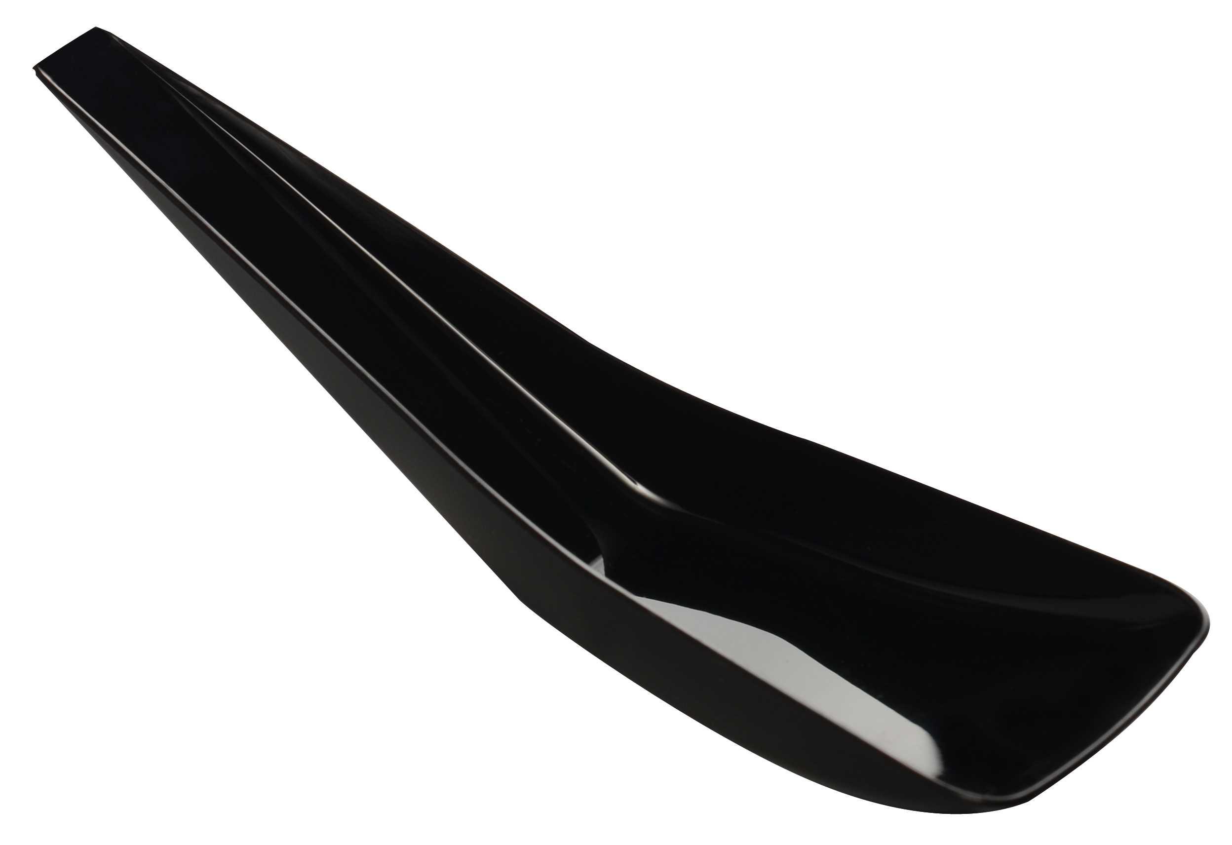 Asian Soup Spoon 5 IN Plastic Black 200/Case