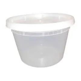Deli Container Base & Lid Combo 16 OZ PP 240 Count/Pack 1 Packs/Case 240 Count/Case