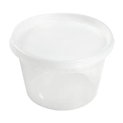 Deli Container Base & Lid Combo 16 OZ PP 240 Count/Pack 1 Packs/Case 240 Count/Case