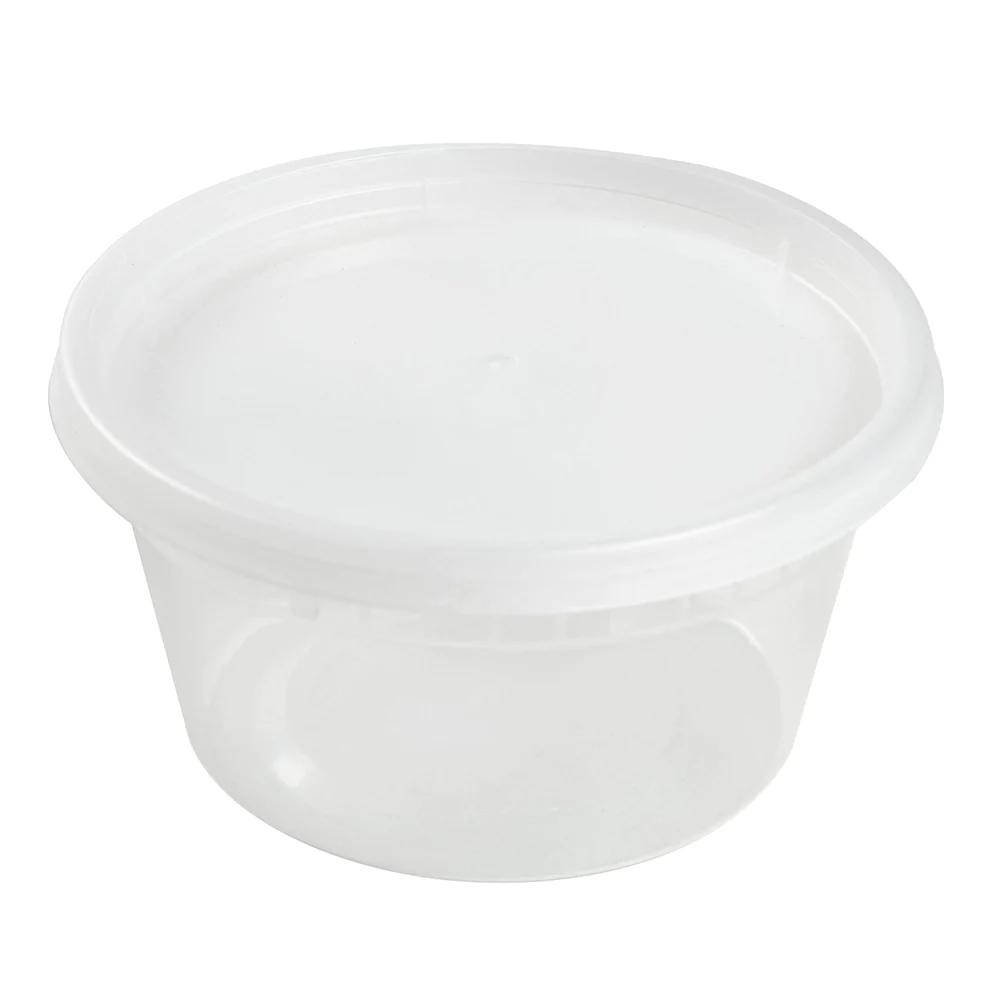 Deli Container Base & Lid Combo 12 OZ PP 240 Count/Pack 1 Packs/Case 240 Count/Case